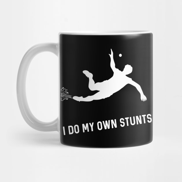 I Do My Own Stunts Handball Funny Handball Player by teebest